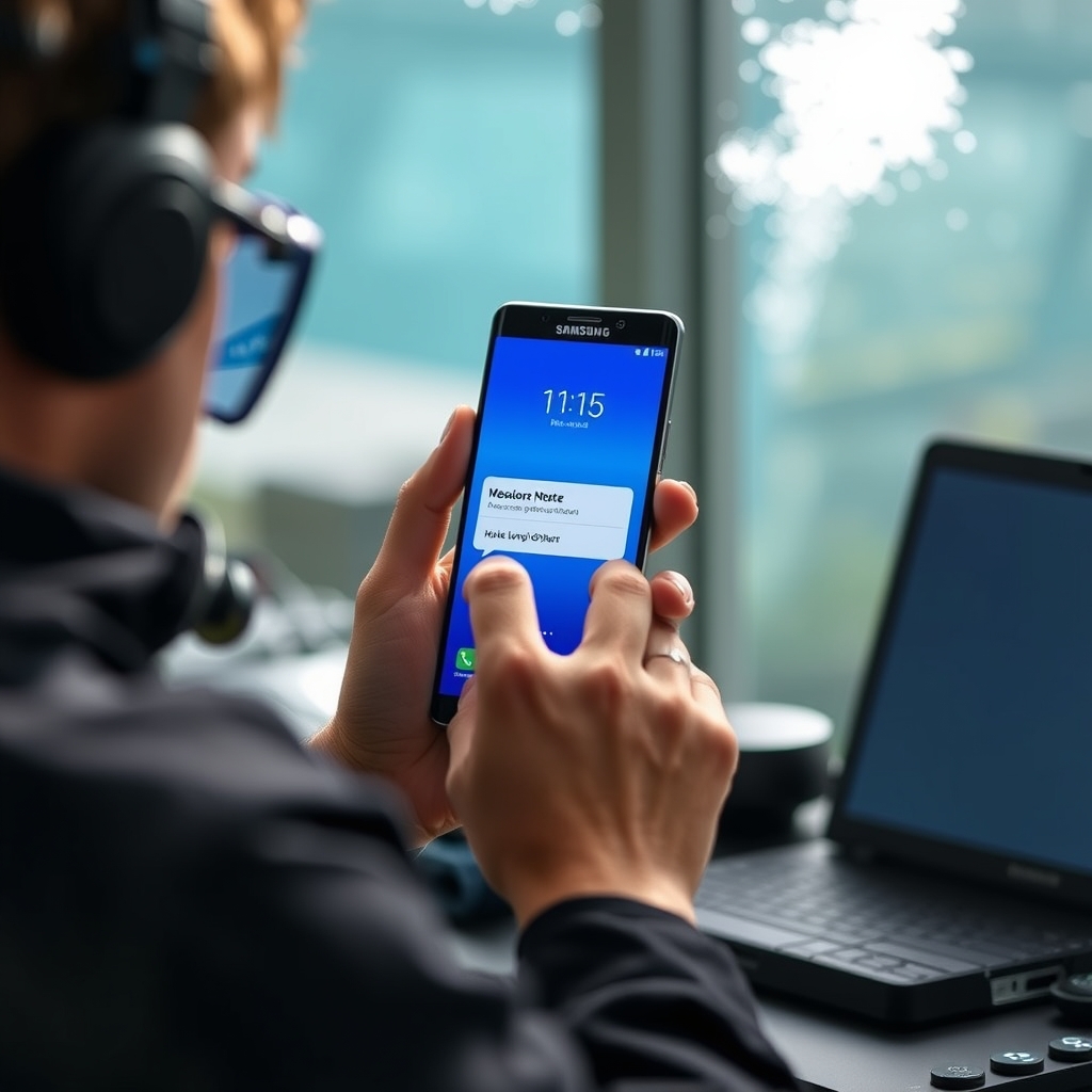 Comment ajouter compte de messagerie au Samsung Note 7