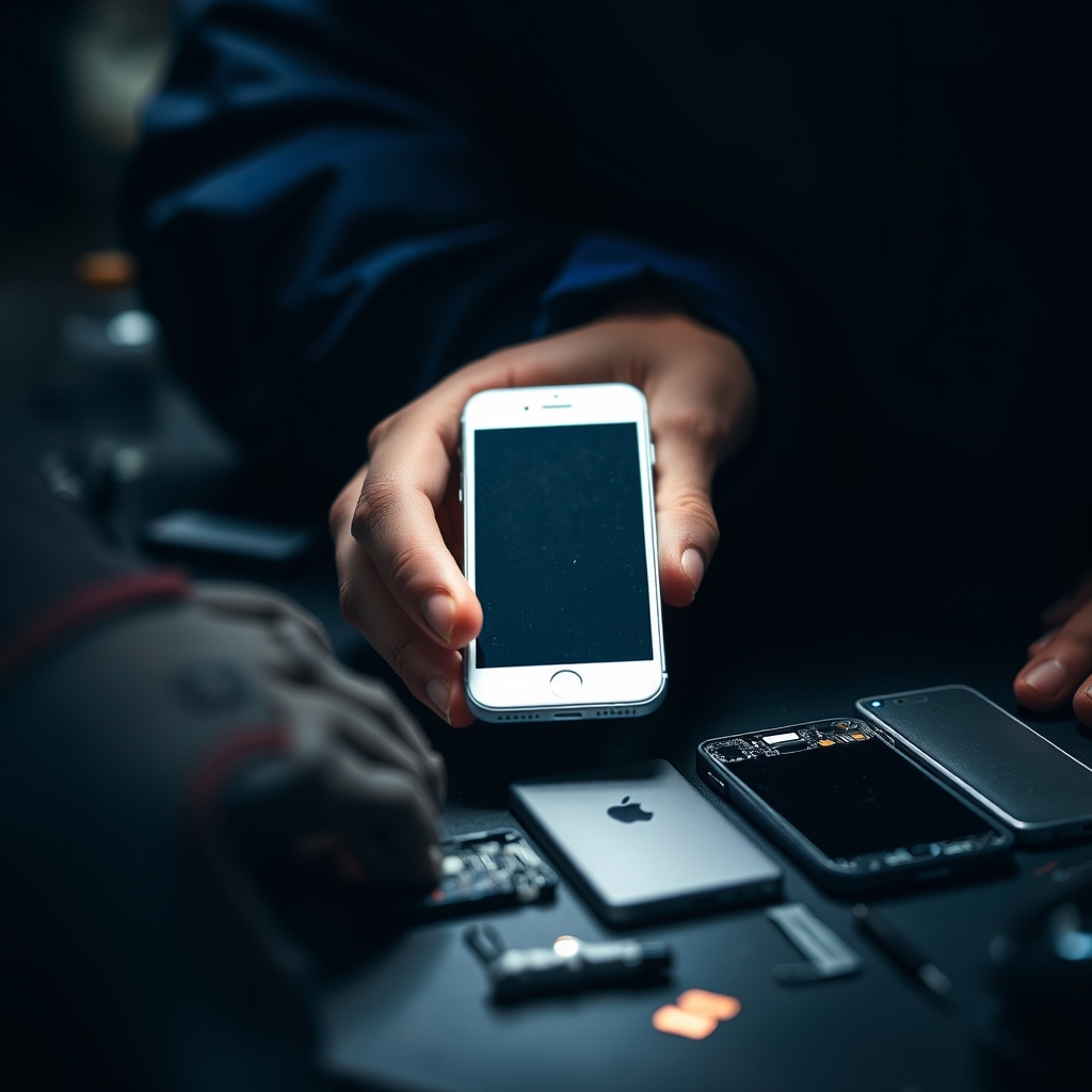 Comment réparer iPhone avec écran noir