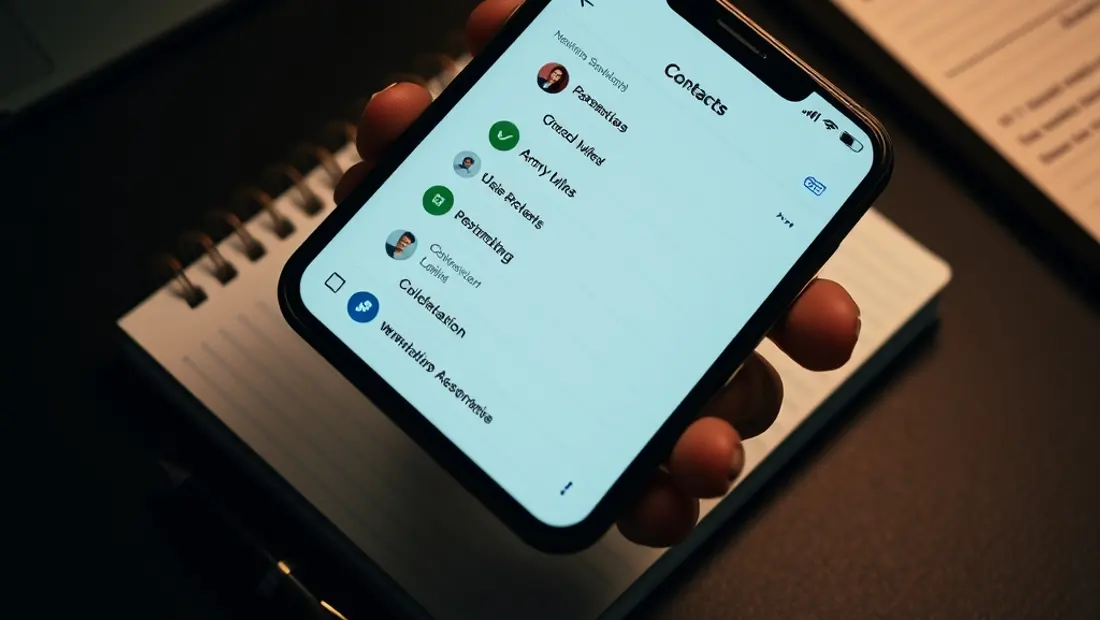 Comment sauvegarder les contacts d'iPhone : illustration 2
