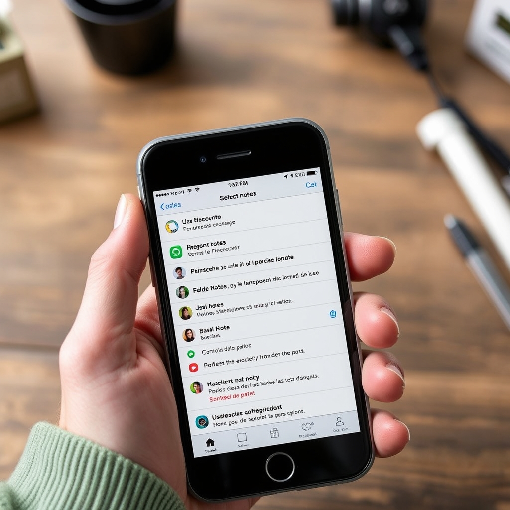 Comment sauvegarder les notes de l'iPhone