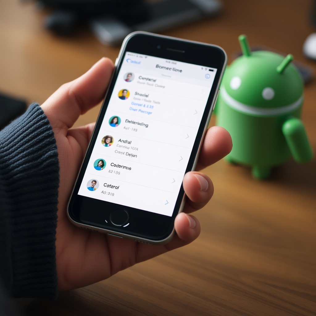 Comment transférer contacts Android vers iPhone
