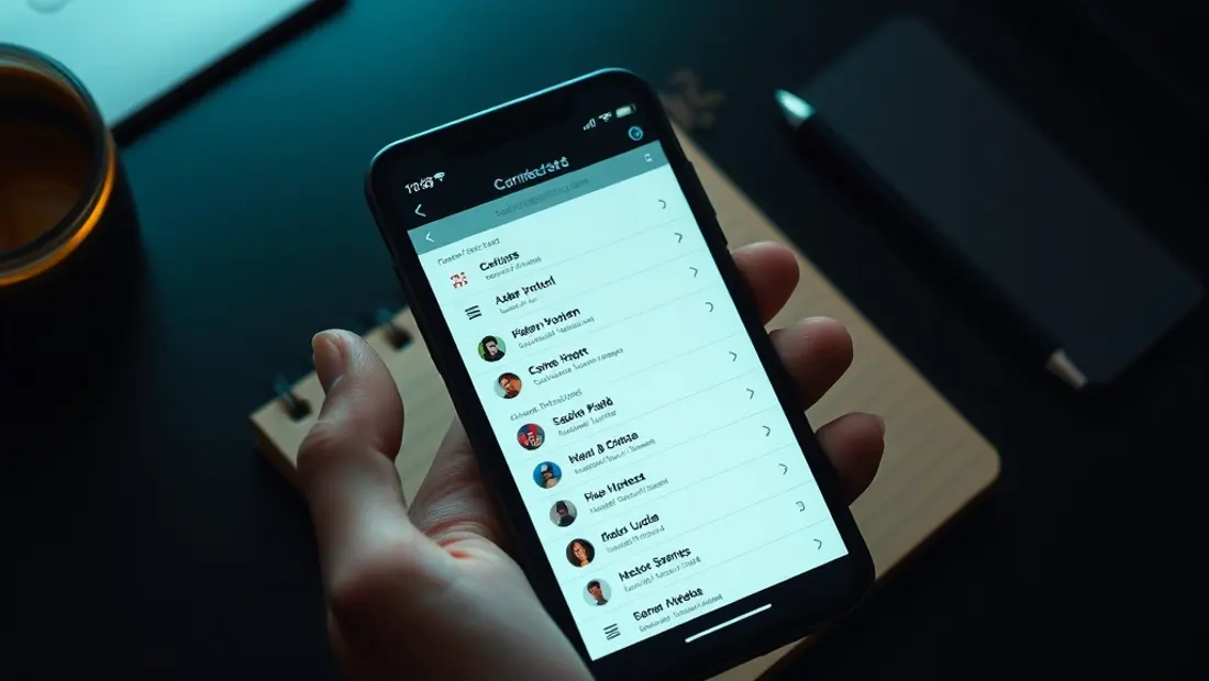 Comment transférer contacts Android vers iPhone : illustration 1
