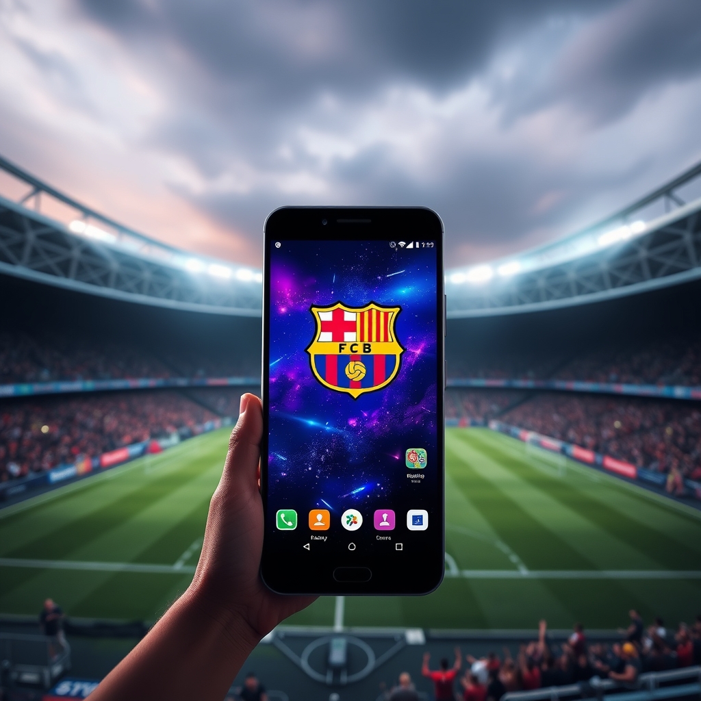 découvrez notre fond d'écran android du jour, mettant en avant l'univers captivant du fc barcelone. plongez dans la pass