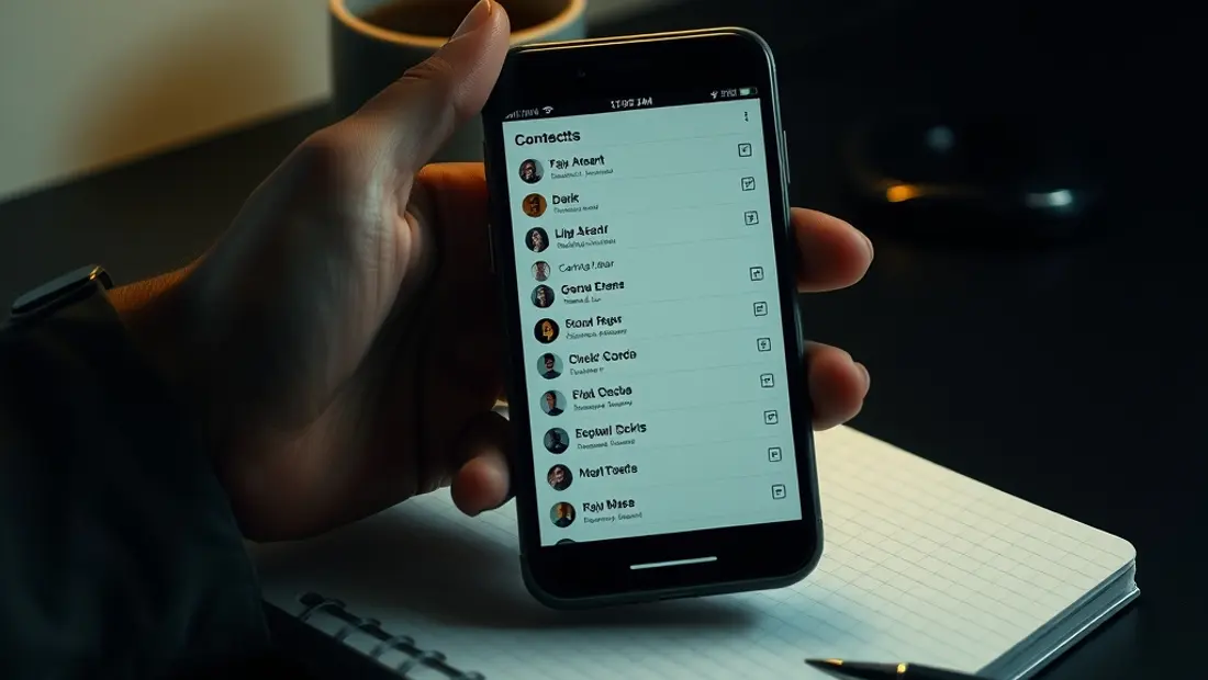 Comment faire pour sauvegarder les contacts iPhone : illustration 2